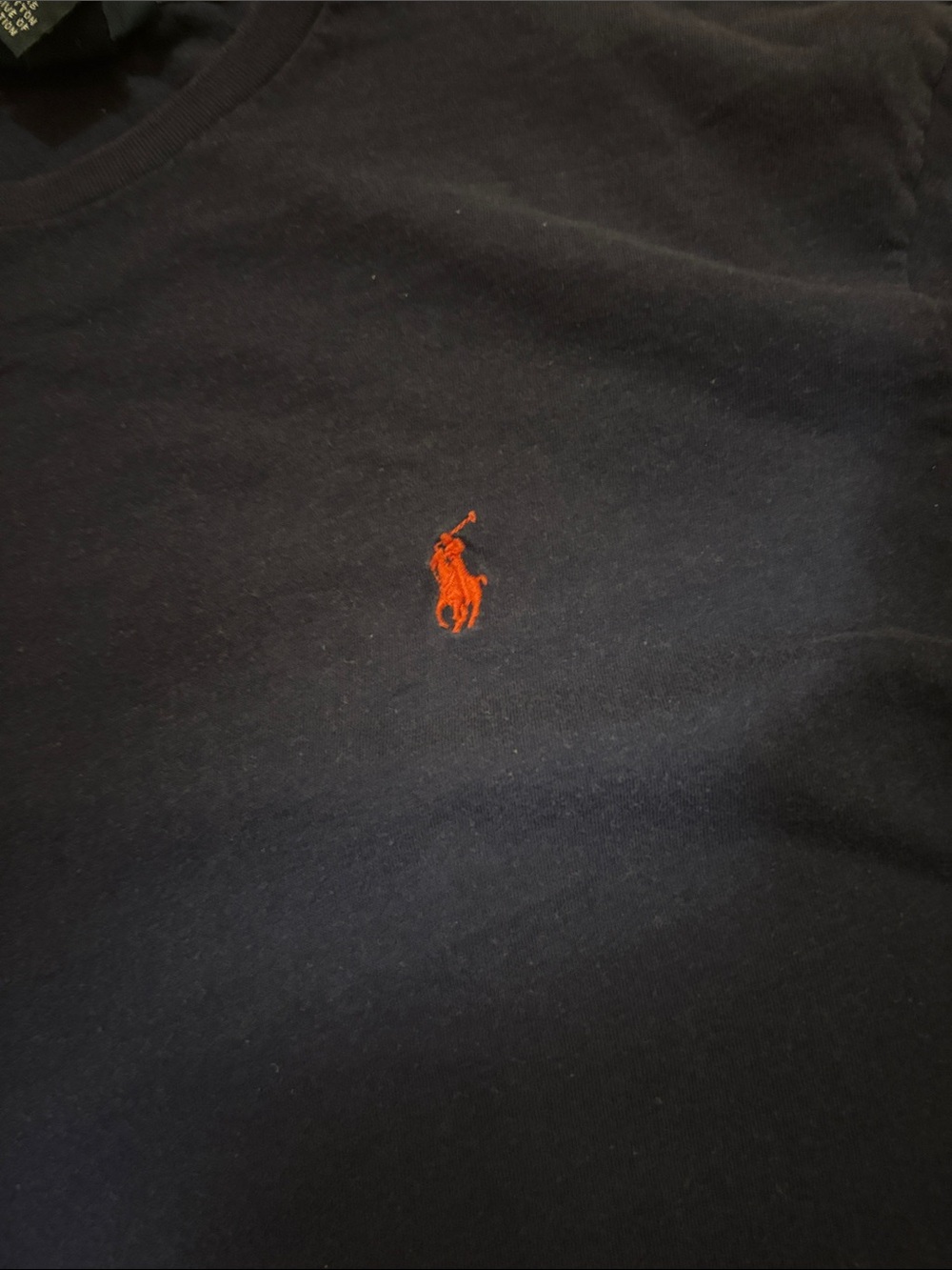 Polo Ralph Lauren Men’s Navy Blue Short Sleeve T-Shirt - Picture 3 of 4